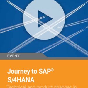 EVENT: Journey to SAP S/4HANA