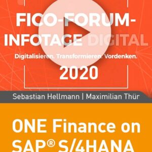 ONE Finance on SAP S/4HANA