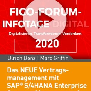 Das NEUE Vertragsmanagement mit SAP S/4HANA