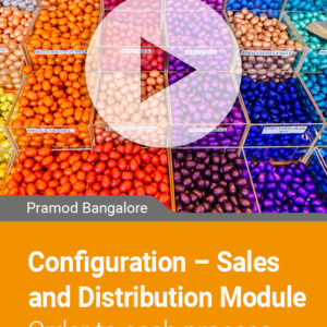 Configuration – Sales and Distribution Module (Order to cash process)